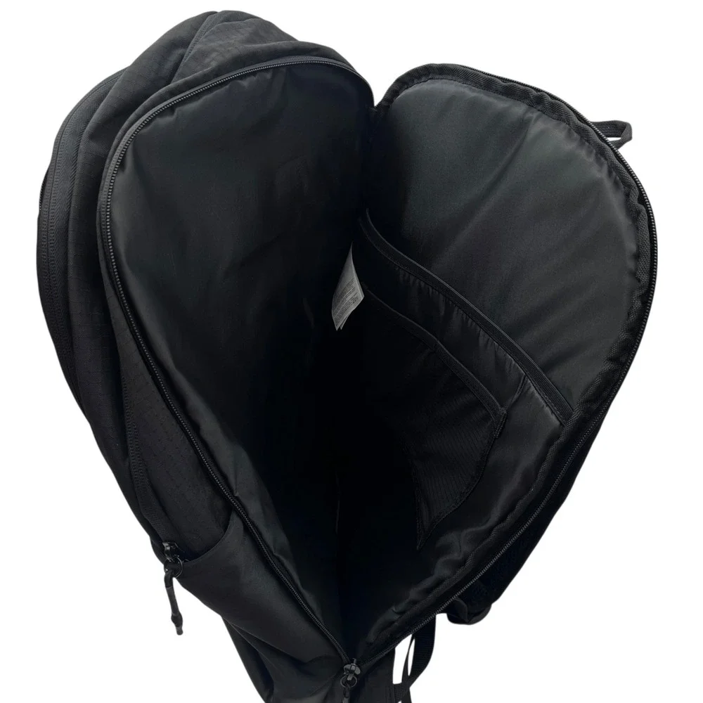 Hurley Mens One and Only Classic Backpack Solid Black Fits 15